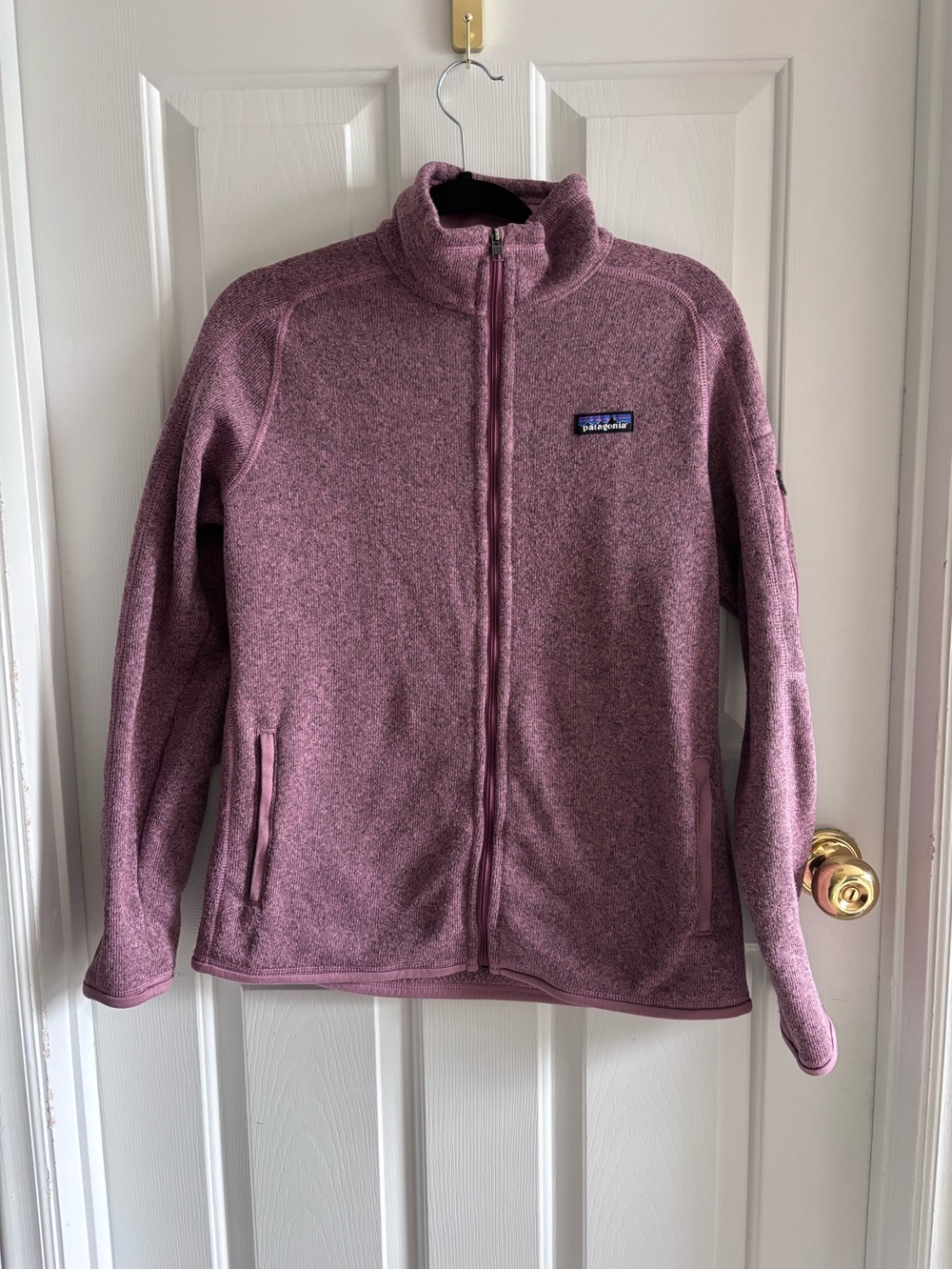 Patagonia Better Sweater Full Zip Fleece Jacket Mauve Purple Women’s L